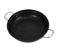 Beavorty Maifan Stone 30cm Large Capacity Shallow Soup Hot Pot Double Handle Stainless Steel Korean Ramen Cooking Pan Kitchen Cookware for Home