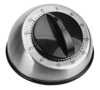 Beavorty Mechanical Kitchen Timer Stainless Steel Countdown Timer with No Batteries Required for Cooking and Baking in Home Kitchen