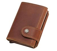 Beavorty Men Wallet RFID Blocking Multifunctional Pouch for Credit Cards Id Durable Practical for Everyday Use for Special Occasions