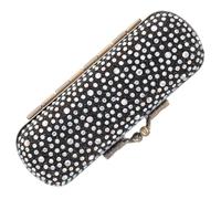 Beavorty Metal Lipstick Holder Mirror for Purse Lipstick Case Travel Cosmetic Storage Box Anti-Break Makeup Organizer for Women