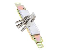 Beavorty Metal Roller Shutter Garage Door Lock with Silver Finish, Resistant to Violence and Designed to Safety for Homes and Warehouses