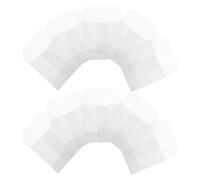 Beavorty Mini Envelopes 5X5Cm 50Pcs Semi- Paper Pouches for Hangtag Packaging and Small Craft Storage