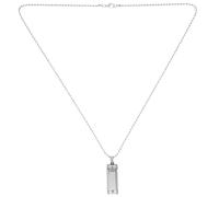 Beavorty Mini Harmonica Necklace with Bead Chain Stylish Musical Pendant Suitable for Festivals and Everyday Use