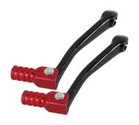 Beavorty Motorcycle Commutes Finely Sanded for Offroad Daily Surface 2pcs Folding Gear Shifter Lever with Aluminum Alloy Construction Motorbike Dirt Bike Adventures