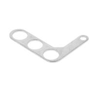 Beavorty Motorcycle Handlebar Mount Clamps Bracket Suitable for Offroad Riding and Motorcycle Touring in Silver Iron 16mm Fixed Button Switch for Enhanced Riding Safety