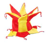 Beavorty Multicolor Clown Hat Mardi Gras Cosplay Carnival Accessory for Halloween Christmas Party Unique Vibrant Design Eye Catching Performance Headwear