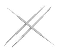 Beavorty Nail Sets Nail Cleaner Tool Nail Cuticle Pusher Stainless Steel Nail Pusher Spoon Cuticle Peeler Scraper Nail Cleaner Kit for Salon 3PCS Nail Dip Kits Nail Cleaner Tool