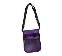 Beavorty Nurse Waist Bag Portable Sling Pouch Fanny Pack for Nurses Waterproof Adjustable Shoulder Bag in Purple for Medical Professionals and Daily Use