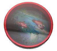 Beavorty Ocean Drum Musical Instrument for Children and Professionals, Wooden round Drum with Smooth Surface and Easy to Use Design, for Picnics and Family Gatherings, Produces Realistic