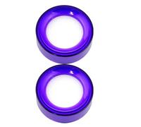 Beavorty Office Finger Moistener Sponge 2Pcs Purple, Finger Wetting Device for Counting Cash and Managing Paperwork