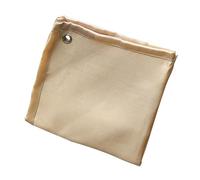 Beavorty Outdoor Camping Fireproof Fiberglass Fabric Welding Blanket 70x70cm Heat Resistant Insulated Protective Fireproof Mat for Welding and Barbecue