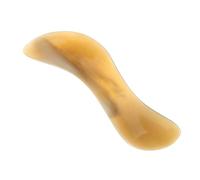 Beavorty Ox Horn Guasha Scraping Plate for Face and Neck Deep Muscle Relaxation Massage Tool for Shoulder Neck Chest Portable Facial Massager Enhancing Skin Glow Suitable for Home Travel