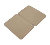 Beavorty Patch Display Book Organizer with Double-Sided Hook Loop Boards, Khaki 42x32cm Patch Holder Display Panel for Badge Collection and Armband Storage, Flip-Page Album and Outdoor