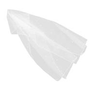 Beavorty Pearl Veil for Wedding Dress Artificial Pearl Veils for Brides Elegant Bridal Headpiece for Hen Party