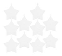 Beavorty Plastic Canvas Star-Shaped Mesh Sheets 10Pcs Fine Plastic Mesh for Embroidery and Crochet Bag Crafting DIY Sewing Decoration