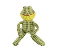 Beavorty Plush Dog Chew Toy Sound-making Feature and Sturdy Cotton Rope, Soft Short Plush Material, for Pet Playing and Chewing to Reduce Boredom and Promote Healthy Teeth