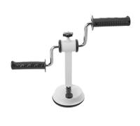 Beavorty Portable Arm Cycle Exercise Machine with Adjustable Resistance and Suction Cup Base for Upper Limb Rehabilitation Training Device, Suitable for Shoulder Joint and Wrist Therapy