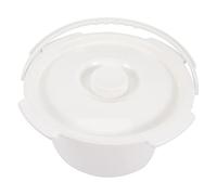 Beavorty Portable Commode Chair Lid for Pot for Home Bedside Use Unisex Chamber Pot Bucket for Bathroom