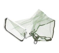 Beavorty Portable Fish Net with Wear-Resistant Alloy Rim and Nylon Mesh, Rectangular 17X30X100Cm Suitable for Outdoor Saltwater Fishing