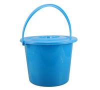 Beavorty Portable Urinal Container 3000ml Plastic Urine Bottle with Handle and Lid, Leakproof and Easy to Clean, Blue, Suitable for Hospital and Bedridden Patients