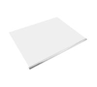 Beavorty Refrigerator Tempered Glass Shelf Replacement 400x300mm, Sturdy Fridge Storage Rack Compatible with Standard Freezer Compartments, Glass Crisper Shelf for Kitchen Organization