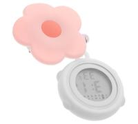 Beavorty Retractable Clip Nurse Pocket Watch Digital Timing Watch with Flower Design for Women Smooth Durable and Practical for Medical Professionals