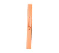 Beavorty Retractable Lip Brush Portable and Compact Lipstick Applicator in Warm Orange Makeup Beauty Tool for Precise Application The Go