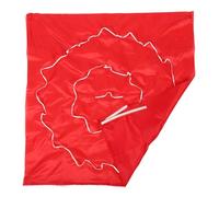 Beavorty Reusable Balloon Dart Board Game Target Cloth with Sturdy Coral Fleece Surface round Shape Red Balloon Background Cloth for Indoor and Holiday