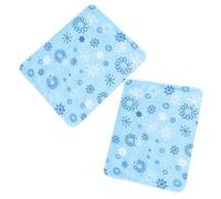Beavorty Reusable Gel Cooling Mat 2pcs, Food Safe Freezer Ready Buffet Chilling Pad for Cheese, Snacks and Salad Bars, Prevents Spoilage, Summer Gatherings