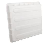 Beavorty Reusable Plastic Concrete Mold for Blind Pathways and City Walkways, Rectangular Non-Slip Cement Walking Path Mold with Smooth Demolding and Tactile Warning Guidance for Public