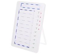 Beavorty Reusable Portable Chore Chart with Marker Pen for Teens DIY Behavior Planner Board for Home Schedule and Positive Habit Tracking