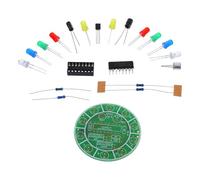 Beavorty Rotating Light Sound Sensory Kit with Colorful LED and Microphone for Science Experiments and Educational Use