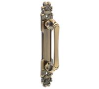 Beavorty Rustic European Style Antique Brass Door Handle 215mm Vintage Sliding Door Pull Barn Gates and Cabinet Hardware