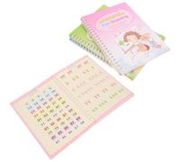 Beavorty ’s English Handwriting Practice Copybook with Grooved Templates for Preschool, Writing Tracing Book, Calligraphy Training Workbook for School Learning