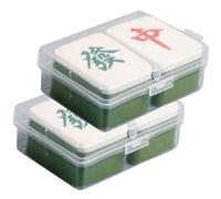 Beavorty Set of 4 Chinese Mahjong Style Powder Makeup Sponge for Foundation Setting Powder