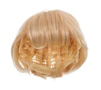 Beavorty Short Hair Wigs for Women Dark Brown Mixed Cut Wig with Bangs Straight Synthetic Hair for Daily Wear Cosplay Themed Parties