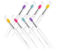 Beavorty Silicone Lip Brush Lid Makeup Lip Brush Set Micro Applicators Eye Shadows Women's Makeup Tools