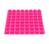 Beavorty Silicone Raised Keyboard Stickers for Long Nails Reusable Key Identifiers Covers Protecting Keyboard Aesthetics and Users with Long Nails