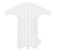 Beavorty Silicone Resin Mold for Pen Holder - White Epoxy Craft Mold for DIY Vertical Pen Stand Suitable for Resin Casting and Cosmetic Brush Storage