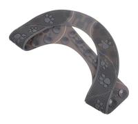 Beavorty Silicone Toilet Seat Cushion Removable Raised Pad Full Cover Bathroom Mat Non-Slip Grey Soft Toilet Seat Pad for Seasons Use