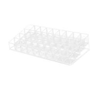 Beavorty Slot Lipstick Organizer Storage Box Makeup Brush Holder Desktop Makeup Organiser Safe Light