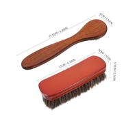 Beavorty Soft Bristle Shoe Cleaning Brush for Polishing and Dust Removal Household Boot Polish Brush Multi-purpose Car Seat and Footwear Cleaner Kit with Precision Craftsmanship