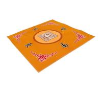 Beavorty Square Non Slip Mahjong Game Tablecloth for Board Game Tables | Rubber Flannel Composite Suede, Improved Tile and Card Grip, Silent Play, Easy Cleaning