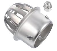 Beavorty Stainless Steel Gutter Guard Filter for Roof Gutter and Downspout, Easy to Install and Not Easy to Deform, Silver Colour, Suitable for Outdoor Use to Prevent Leaf Clogging