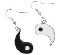 Beavorty Tai Chi Earrings Dangle Drop Earrings for Women Creative Fish Design for Casual Wear
