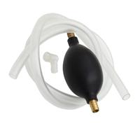 Beavorty Tea Tray Drain Hose Set with Silicone Suction Balls, Copper Elbow Connector and 0.8m Flexible Drainage Tube for Tea Table Drainage and Teaware Accessories Installation