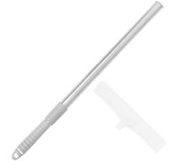 Beavorty Telescopic Stainless Steel Handheld Sign Rod with Threaded Slot Multi-function Display Holder for Election Protest and Welcome Signs for Outdoor Events Random Style