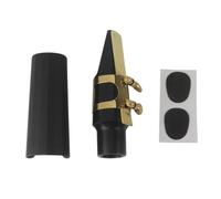 Beavorty Tenor Random ABS Set Saxophone Mouthpiece Accessories with Better Creative and Food Grade Silicone Protects Playing Ensures Air Tightness Color Teeth for Professional