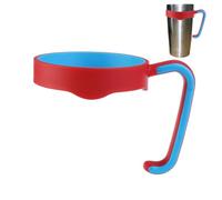 Beavorty Thermal Mug Handle with Solid Grip for 20 Oz Tumblers Cup and Polypropylene Material Fits Vehicle Cup Holder for Outdoor Sports and Travel Use