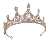Beavorty Tiara for Girls Birthday Queen Tiara Women's Bridal Headpiece Wedding Crown Rhinestone Diamond Crystal